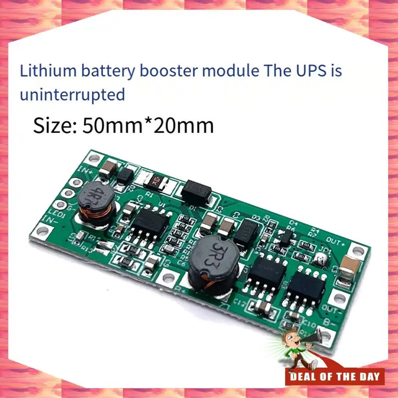 24-Hour Delivery DC 9V Charging Module Lithium Battery Module For 18650 Lithium Battery UPS Voltage Converter Protection 5PCS