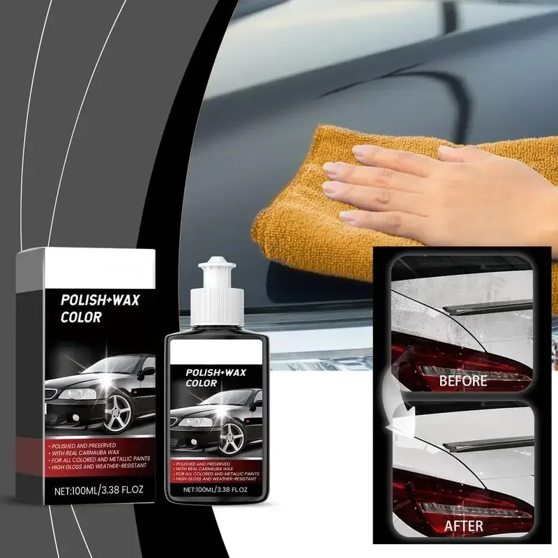 

100ml Car Polish Long Lasting Wax Vehicle Detailing and Restoration Car Care Polish and Vehicle Wax