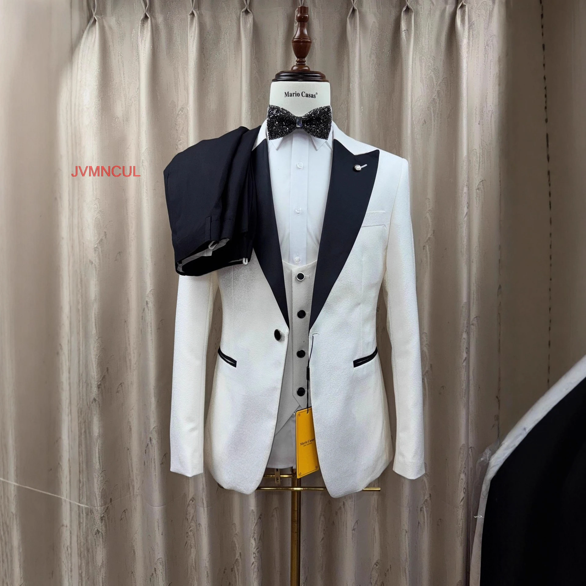 Men Formal Party Wear Outfit - Men's 3 Piece Suit Slim Fit