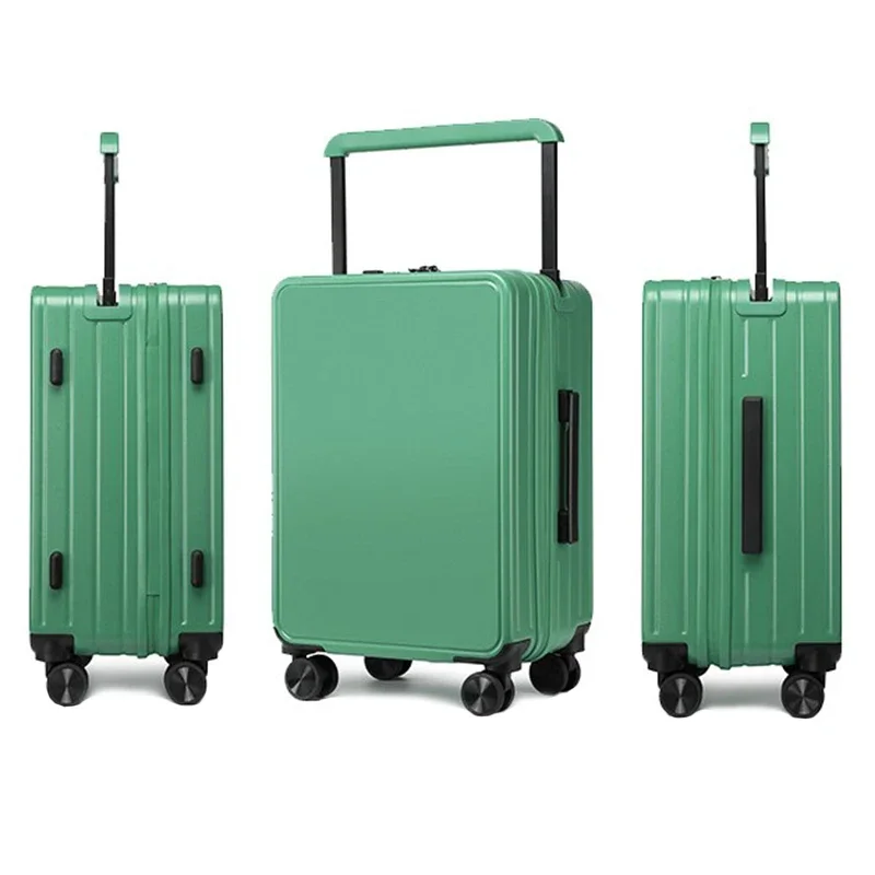 PC Luggage Wide Trolley ABS Wide Handle