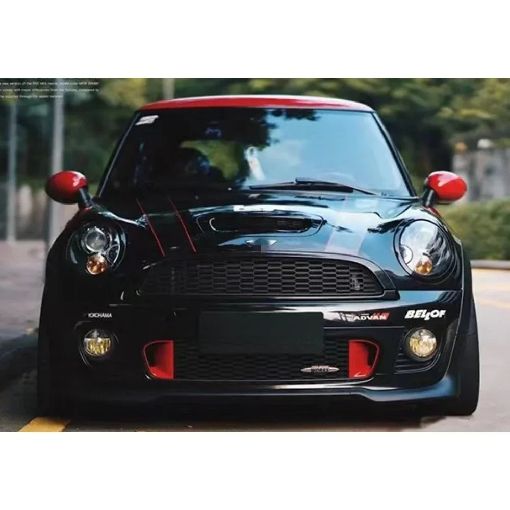 Car body kit with side skirts for BMW MINI R56 R55 R57 R58 R59 to R56 JCW style 2007-2013 include front rear bumper