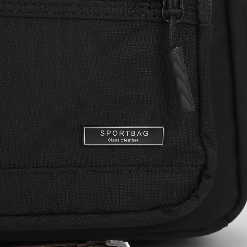 حقيبة ماسنجر للرجال MilitarySlingBagCrossbody حقيبة كتف مقاومة للماء متعددة الطبقات حقيبة كمبيوتر محمول متينة للعمل والسفر والمشي لمسافات طويلة كاجوال #5