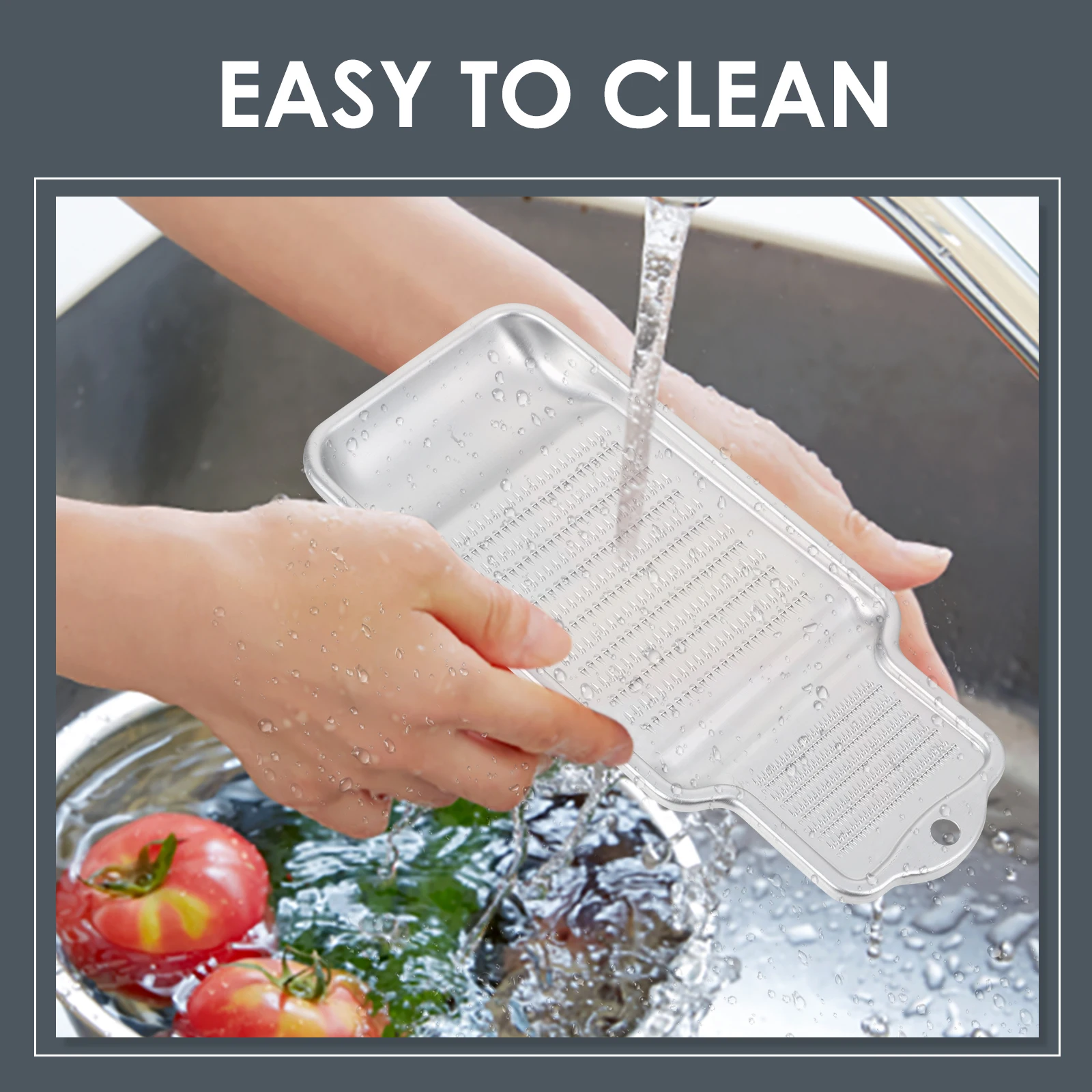 

1pc Vegetable Grater Metal Hand Grater For Garlic Ginger Chocolate Lemon Zester Kitchen Gadgets Aluminium Cheese Shredder