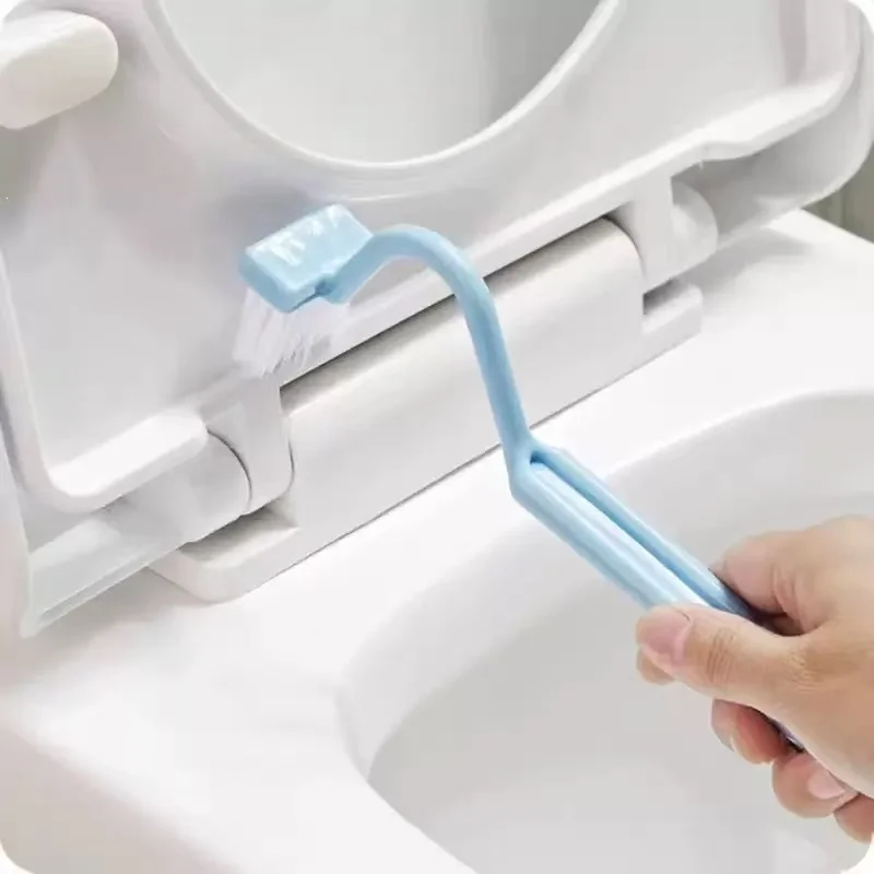 Multi-purpose Bend Gap Cleaning Brush Long Handle Tiny Scrub Brush For Kitchen Stove Sink Bathroom Toilet Dead Corner Dirt Clean