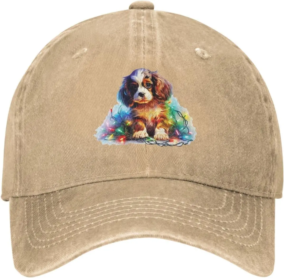 King Charles Spaniel Puppy Hat Women Dad Hat with Design Hats