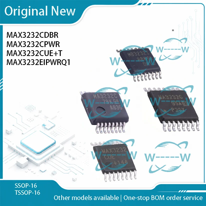 5-50 PCS)NEW MAX3232CDBR MAX3232CPWR MA3232C MAX3232CUE+T MAX3232 MAX3232EIPWRQ1 MB3232I MAX3232C MAX3232EI SSOP IC CHIP