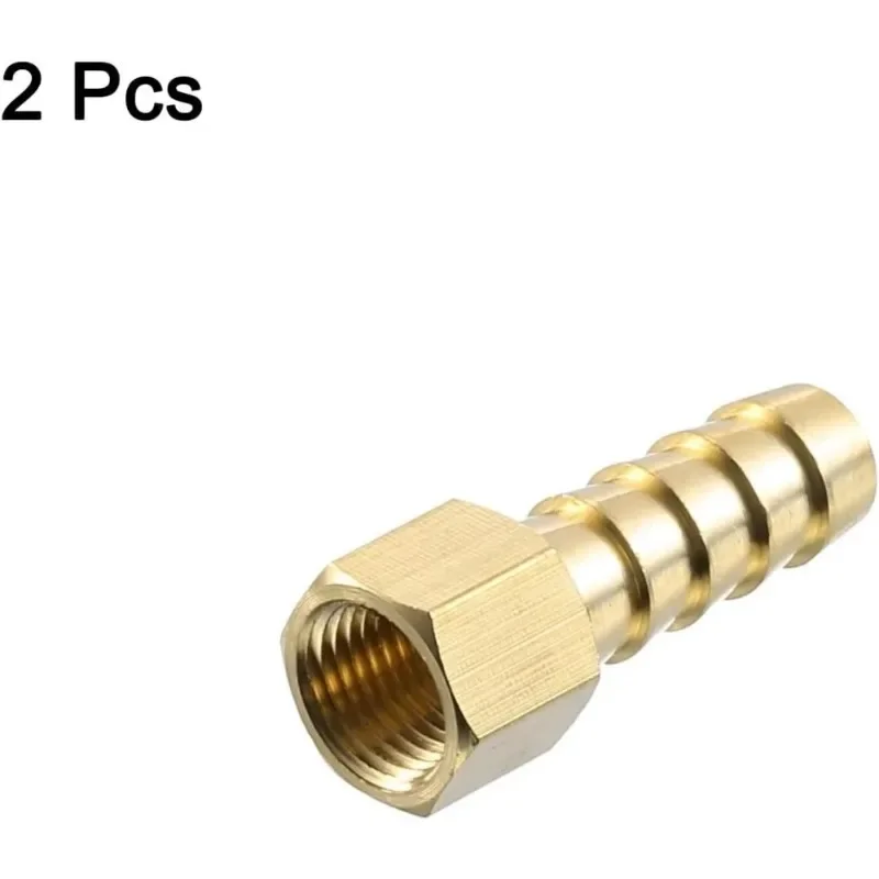 Full Copper  Pagoda Joint, Gas Joint, Green Head, Water Hose Quick Insert, Internal and External Thread Nozzle 2pcs