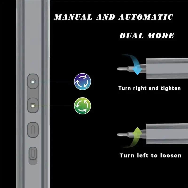 A84E-Electric Screwdriver Set Magnetic Screw Driver Bits Professional Repair Men's Tools Kit For PC Watch Camera