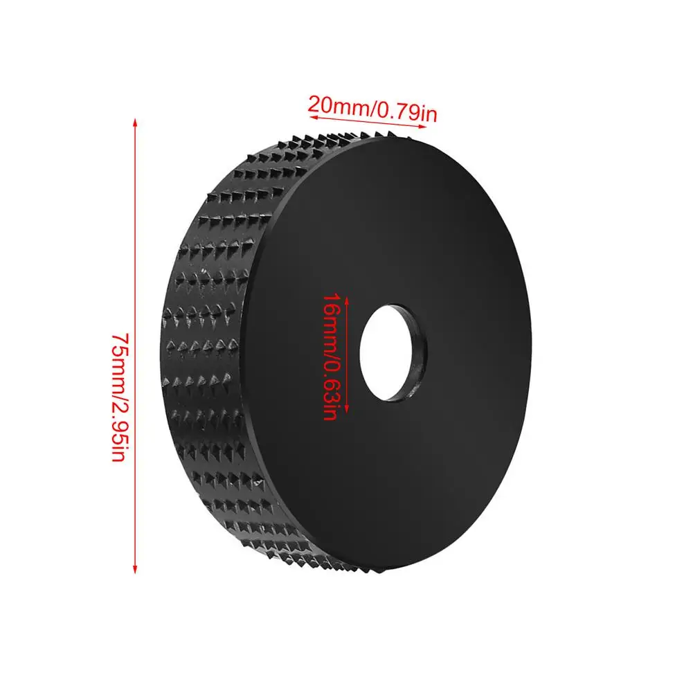 Disque Éperon en Plastique pour Meulage d'Angle de 75mm 16/22mm, Accessoire pour le Travail de Calcul