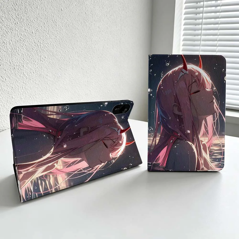 Anime D-Darling In The Franxx Cover For Xiaomi Redmi Mi Pad 8 7 6 5 4 2 SE K Pro Max Ultra Poco Pad Soft Inch Tablet Case
