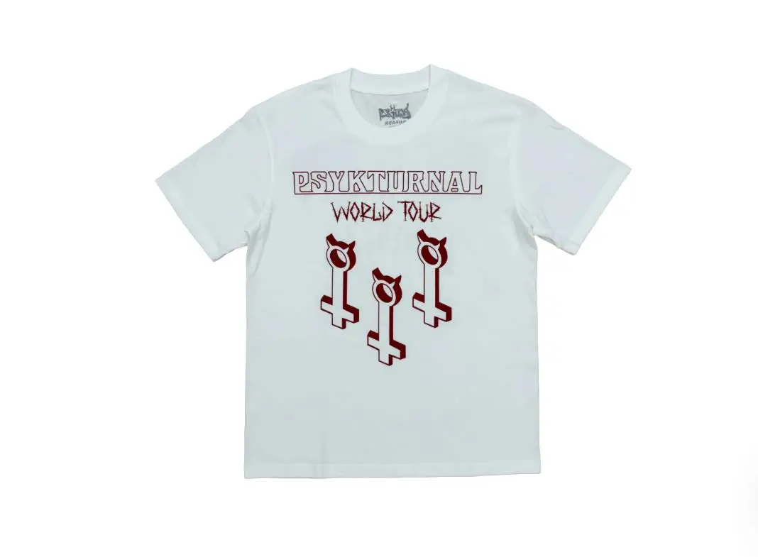 2026 Osamason  Psykternal World Tour Merch Tee  Limited Edition Print Short Sleeve T-Shirt TX1908