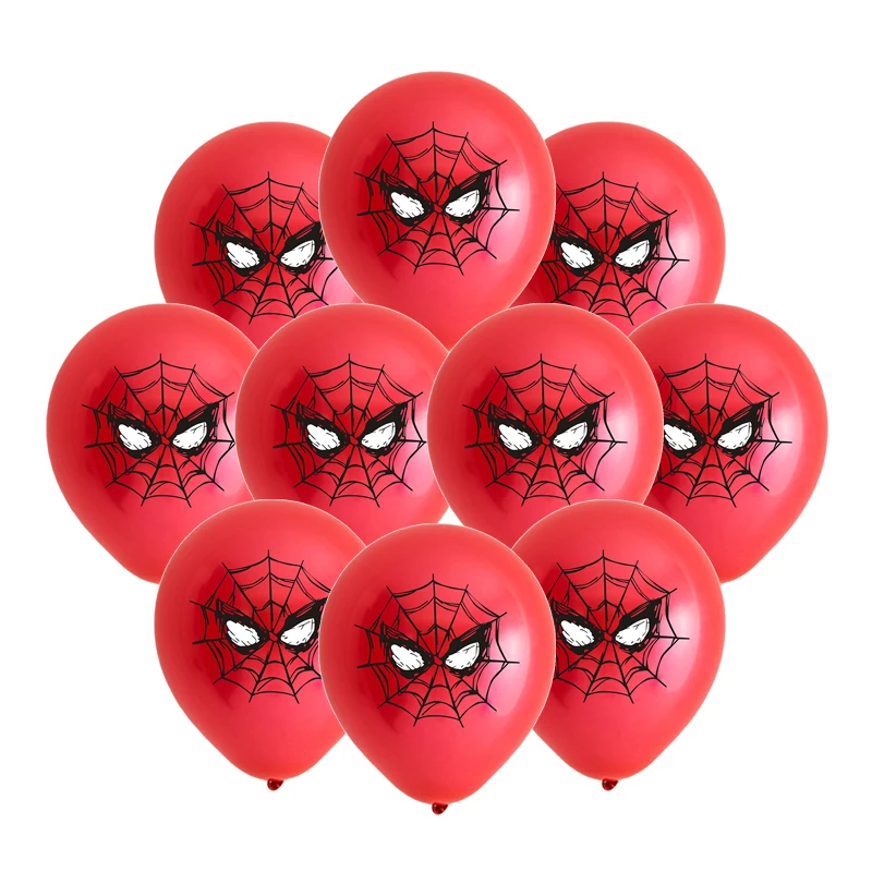 Ensemble de Ballons Marvel The Avengers en Latex, Fournitures de ixd'Anniversaire pour Garçon, Décorations de ixPréChristophe, Jouets pour Enfants, Jouet Classique, 10 Pièces