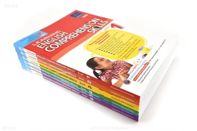 6 Books SAP Reading Learning English Comprehension Skills Singapore Primary School Studlents TextbookEnglish Books