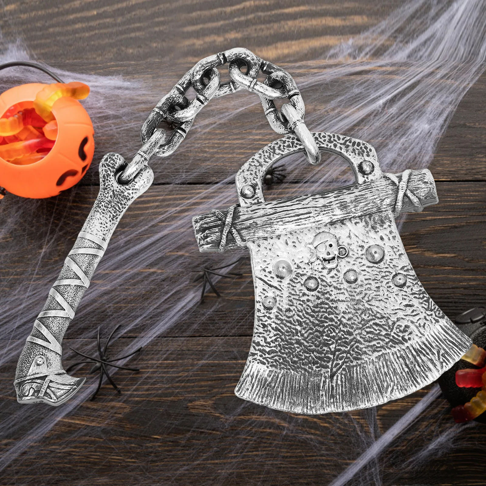 

Pirate Hook Prop PVC Lightweight Realistic Design Comfortable Grip Halloween Cosplay Party Decorative Accessory