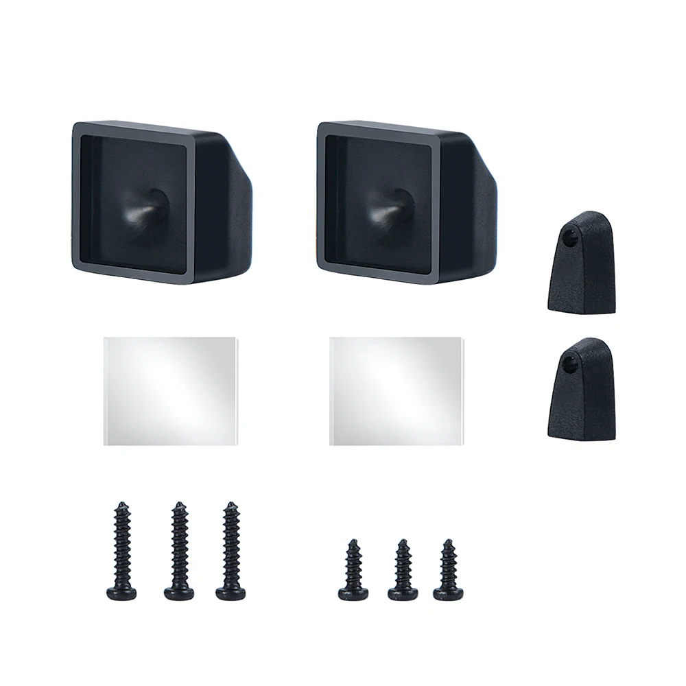 AXSPEED RC รถกระจกมองหลังเลนส์กระจกมองหลังสําหรับ Axial SCX24 AXI00002 AXI00005 1/24 RC Crawler รถชิ้นส่วนตกแต่งอุปกรณ์เสริม