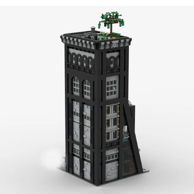 Prachtig nieuw product MOC-bouwstenen Bouwmodellen Internationale banktechnologie Modulair kinderspeelgoed Geschenken DIY-set