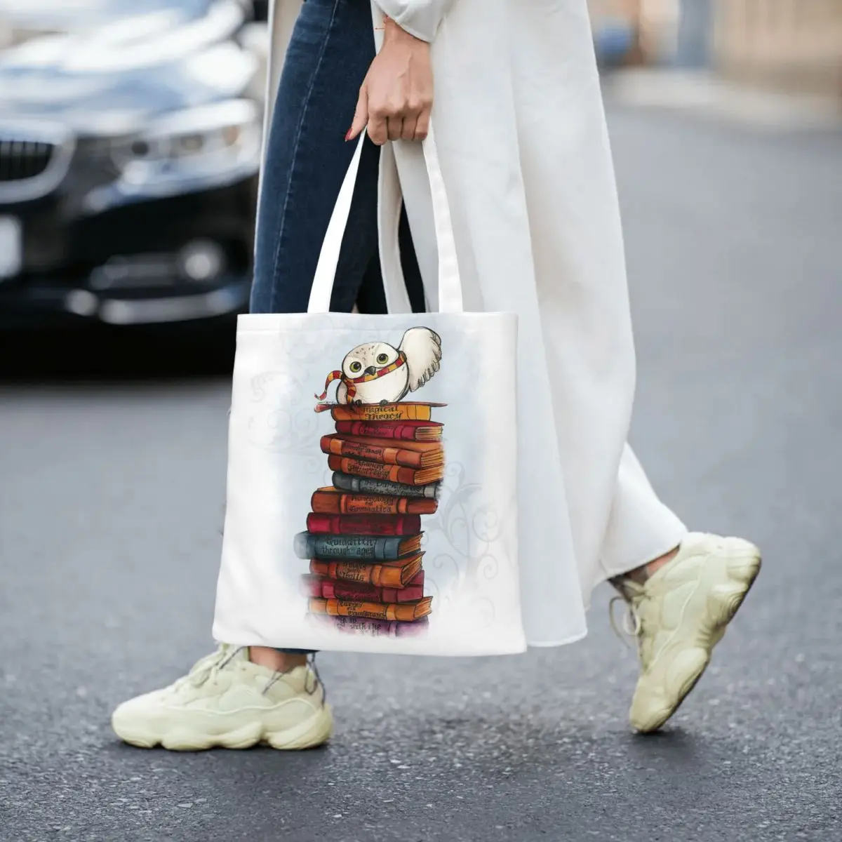 Сумки для покупок Hedwig, парусиновая большая сумка, складная женская сумка через плечо, дорожная сумка