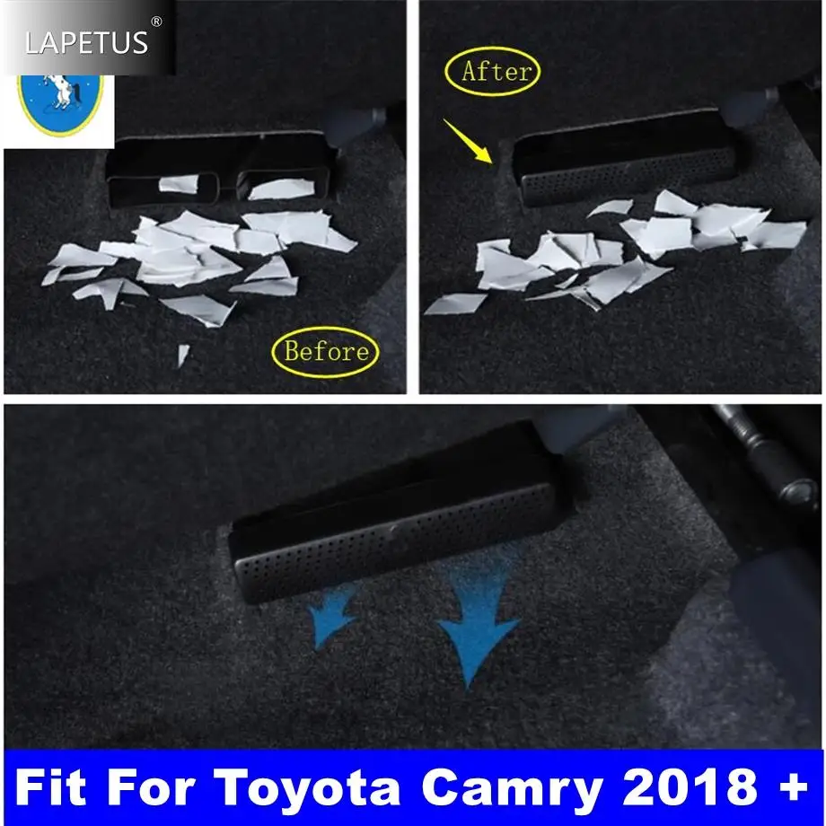 

Seat Under Air Conditioning AC Outlet Dust Plug Protection Cover Trim Fit For Toyota Camry 2018 - 2023 Car Interior Accessories