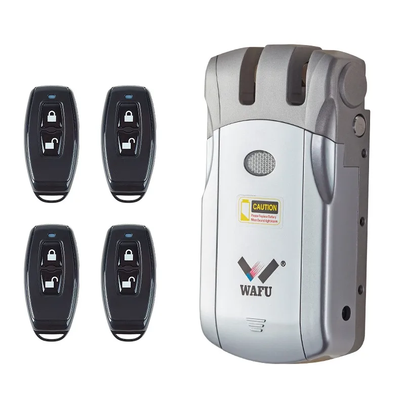 Tuya WiFi/Bluetooth قفل ذكي قفل باب دخول بدون مفتاح - جهاز تحكم عن بعد للهاتف، تصميم لاسلكي غير مرئي #1