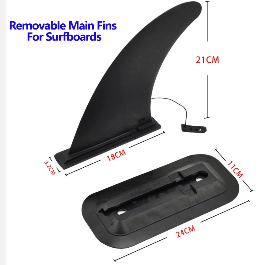 

Универсальные основные хвостовые ласты для доски для серфинга Plug & Play, разделенная доска для серфинга, серфинга, большие плавники, сплиттер, лезвие, съемный вейкборд