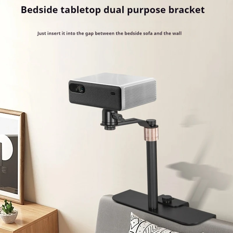 Projector Stand Bed Sofa Metal Holder Table Projector Holder  Wall Mount Retractable Bracket Universal Support