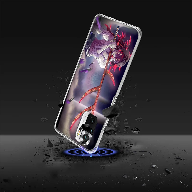 Demon Slayer Kokushibo Phnoe Case for Xiaomi Redmi 12 12C 10 10A 10C 10X 9 9A 9C 9T 8 8A 7 7A 6 6A S2 K20 Pro K40 Unique Cover C