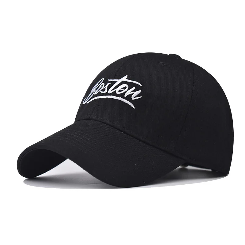 

New Outdoor Cotton Boston Embroidered Baseball For Men And Women, Personalized Hundred Towers Washed Cotton Golf Dad Hat