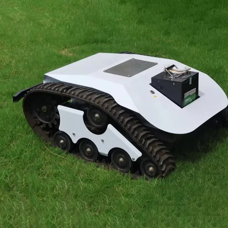 

Multi-functional Crawler Lawn Mower Smart Remote Control 360-degree Rotating Weeder Garden Ga soline Lawn Mower