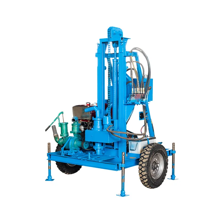 Simple Bore Small Portable Deep Small Artesian Water Well Drilling Machine Drill Rig Mine