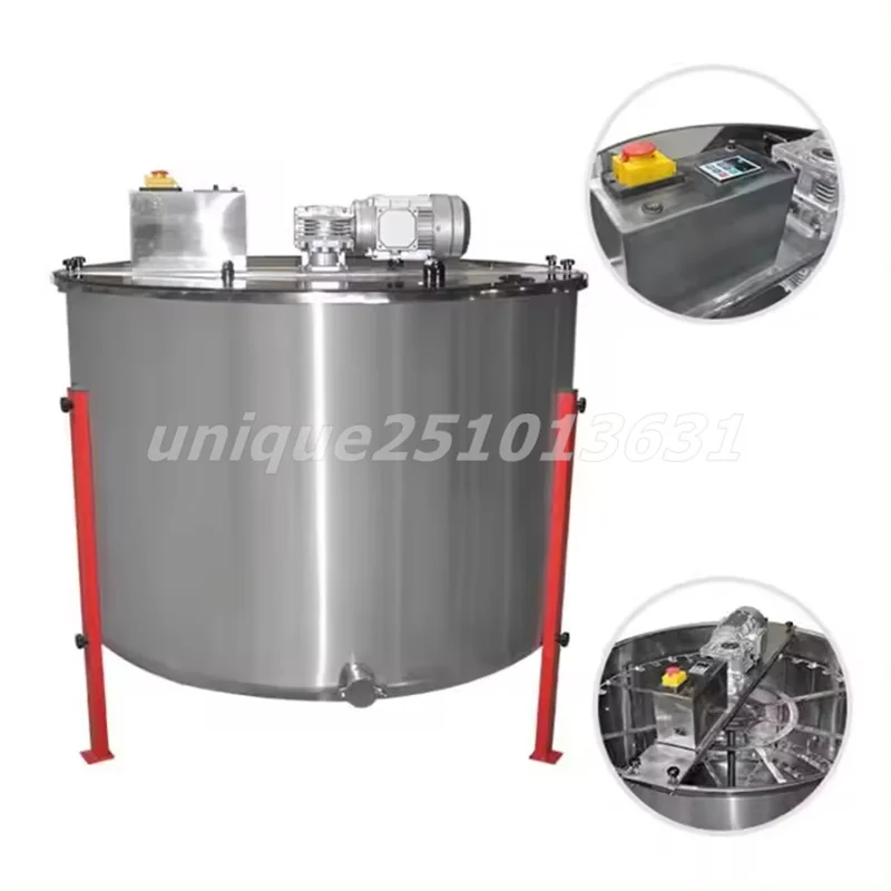 72 Frame Electric Reversible Radial Bee Honey Processing Machine Commercial Stainless Steel Honey Extractor