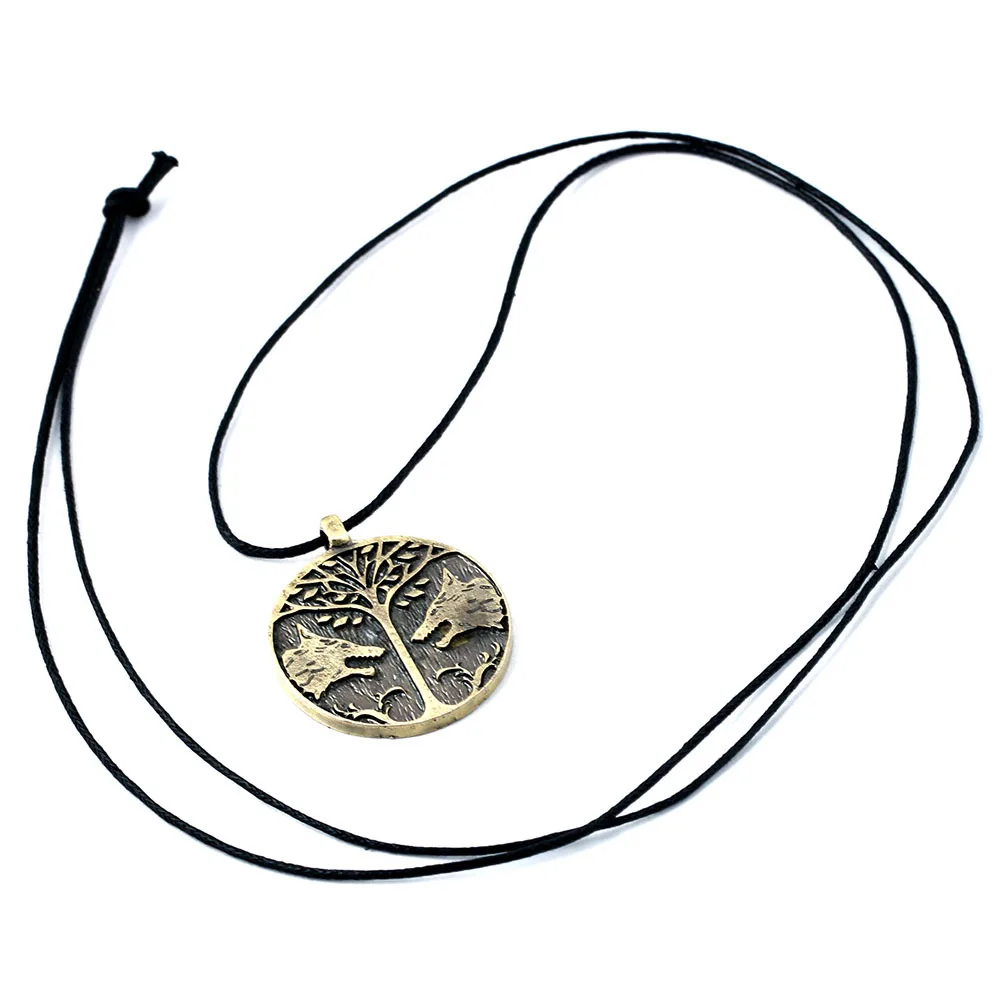 ألعاب القدر قلادة للبنين أفضل صديق الجلود سلسلة المختنق القلائد النساء قلادة الذكور الذئب القلائد الهدايا #4