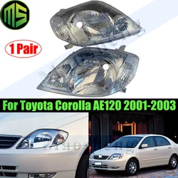 Maosheng 1 Pair Halogen Headlight Headlamp For Toyota Corolla AE120 2001-2003 Front Head Light Head Lamp 81130-1E600 81170-1E480