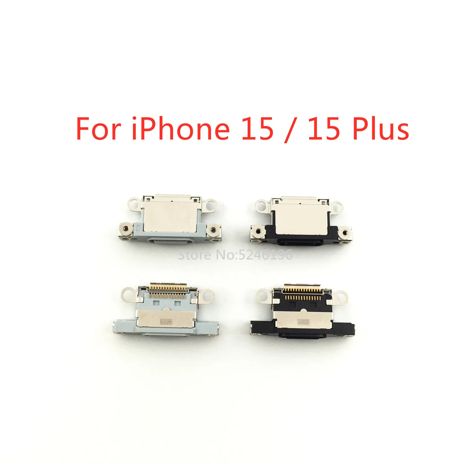 1 sztuki nowego złącza portu ładowania Mini USB Jack do iPhone 15 iPhone 15 Plus iPhone 15 Pro iPhone 15 Pro max Część zamienna