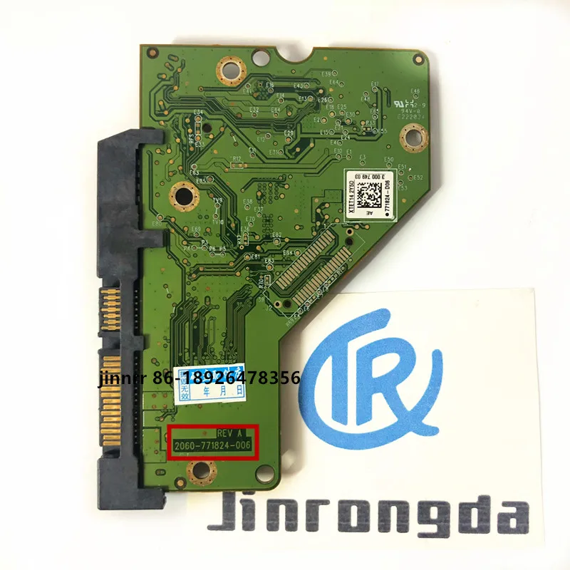 WD hard disk circuit board wd10ezex 2060-771824-001 003 005 006 008