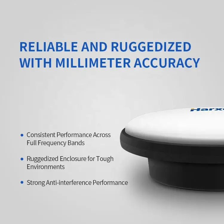 HX-CVX602A /HX-CVX600A GNSS GPS RTK Antenna robusta IP67 IP69K Antenna GPS per misurazione base metallica per rilevamento impermeabile