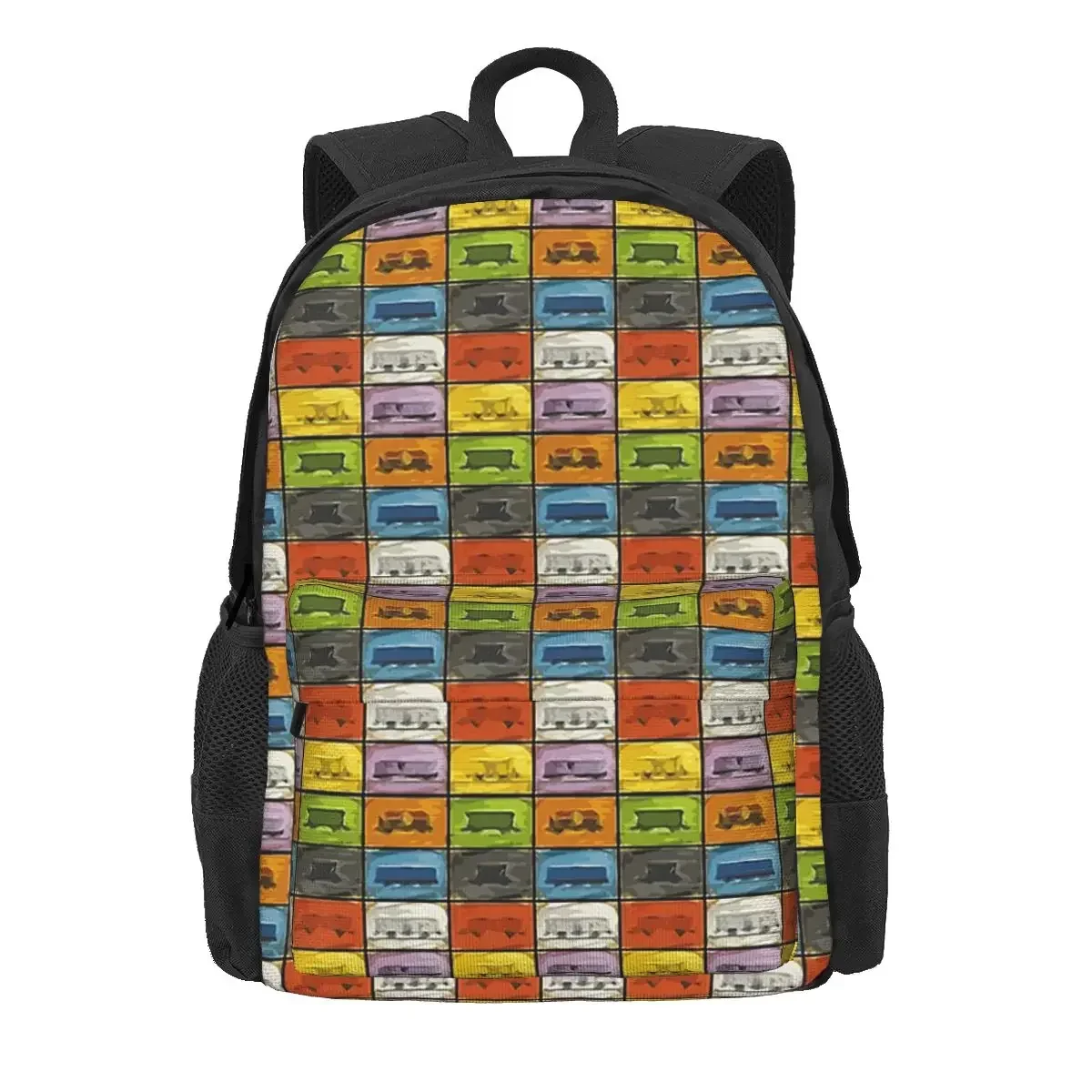 Ticket To Ride Trains Backpacks Boys Girls Bookbag Children School Bags Cartoon Kids Rucksack Travel Rucksack Shoulder Bag