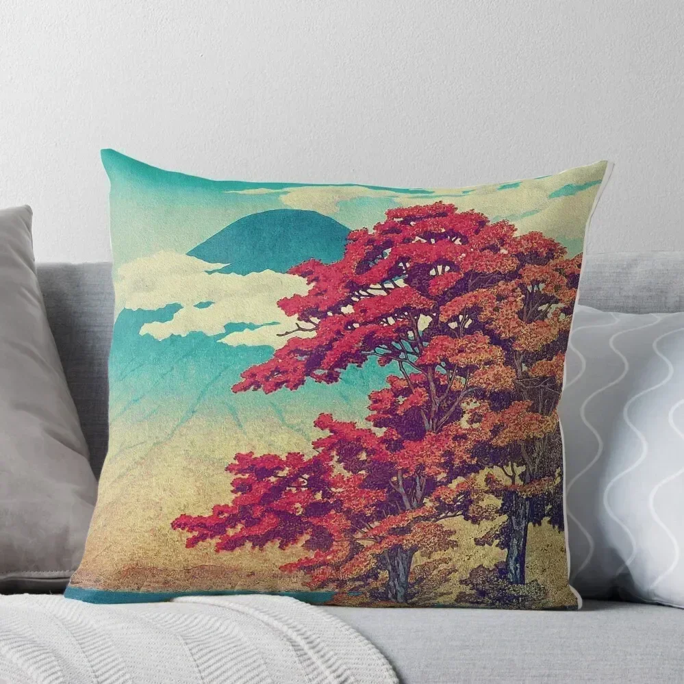 

The New Year in Hisseii - Nature Landscape Throw Pillow ornamental pillows Custom Cushion Photo Cushions For Sofa pillow