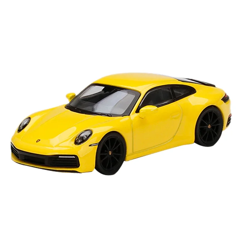 1:64 بورش بورش 911 GTS RS 252 283 681 358 نموذج سيارة محاكاة مصنوع من خليط معدني، لعبة للأولاد، هدية عيد ميلاد للأطفال