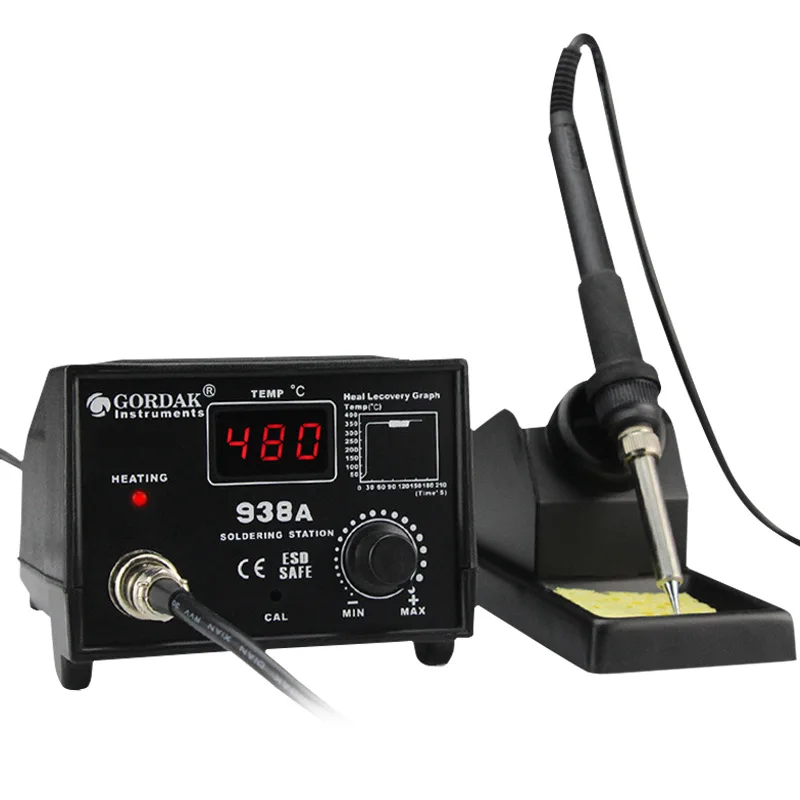 Gordak 938A Lead-free Anti-static Constant Temperature Adjustable Soldering Station Phone Repair Tool