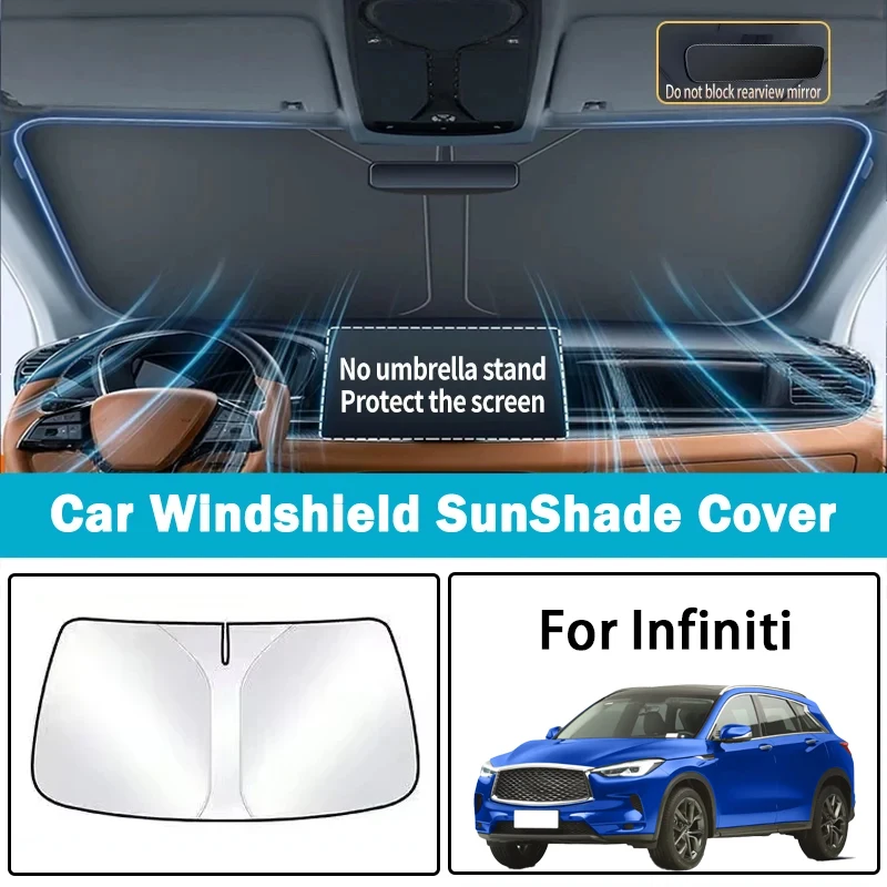

Suitable for Infiniti QX50/Q50L/QX60/QX70 car sunshade sunscreen heat insulation front windshield parasol