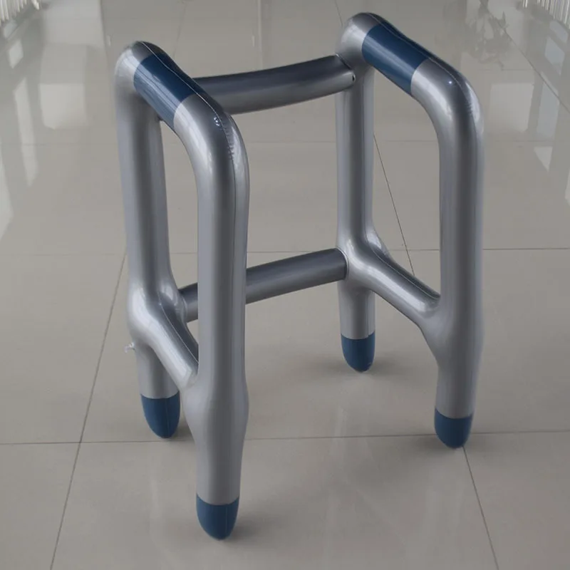 Inflatable walking aids, crutches, Halloween Christmas handrails, props for disabled people, inflatable walking aids