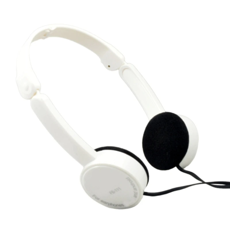 Kinder-Kopfhörer, faltbar, Stereo, 3,5 mm, kabelgebundenes On-Ear-Headset für Jungen/Mädchen/Laptop