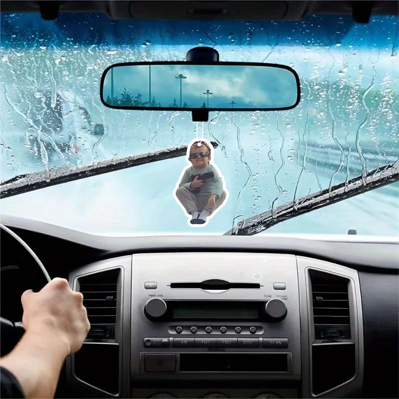 1/3pcs fun car aromatherapy car fragrance perfume car air freshener mirror car interior accessories pendant outlet perfume