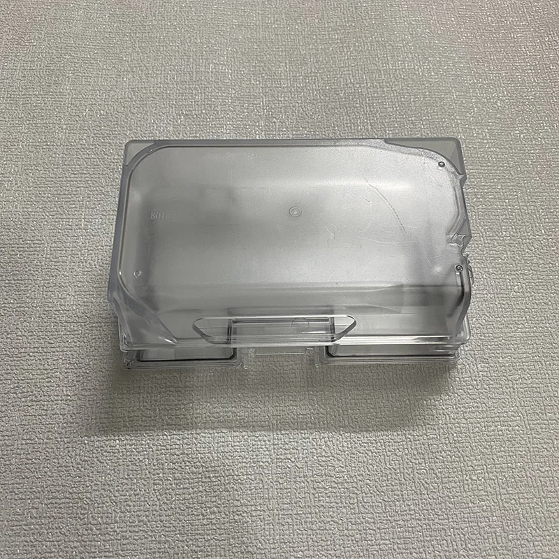 original dustbin of Roborock S7 robotic vacuum cleaner and the dustbin of S8 Pro Ultra robotic vacuum cleaner. Slight defects.