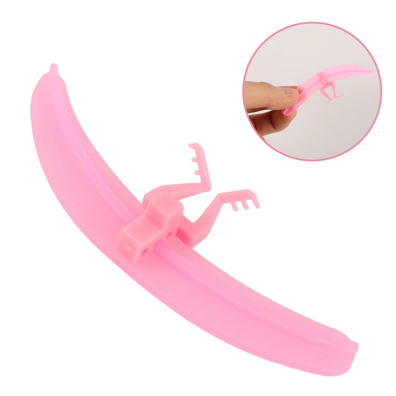 1 Juego de herramientas separadoras de pestañas, suministros auxiliares de injerto de pestañas postizas de silicona, separadores portátiles de extensión de pestañas para mujeres