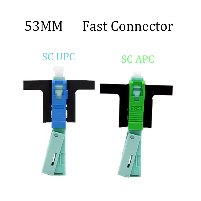 

SC APC UPC fiber optic fast connector, single mode, fast connector, ftth tool, cold connector, 53MM