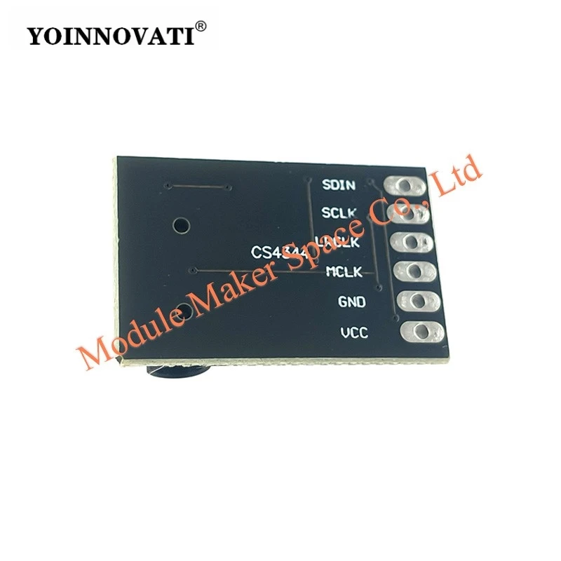 CS4344 D/A Conversion Module Stereo Audio Converter Stereo Audio Connection 2kHz-200kHz I2S Interface Audio Module