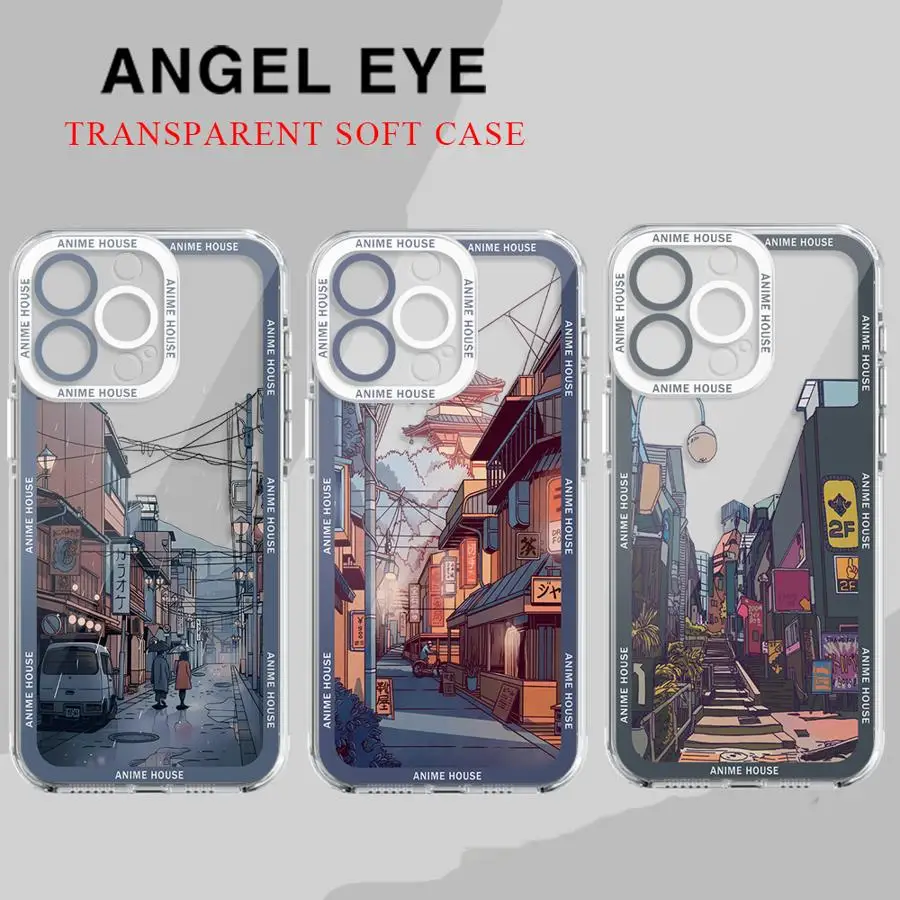 Night Streets In Japan Phone Case for Apple iPhone 15 16 Pro XS Max 13 14 Plus XR SE 7 8 12 11 Pro plus Matte