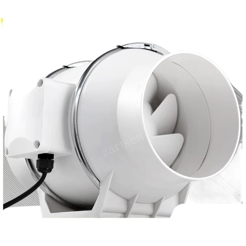 

Круглый вытяжной вентилятор для кухни и ванной комнаты, 3/4/5/6/8 дюймов, бытовой вытяжной вентилятор для вентиляции