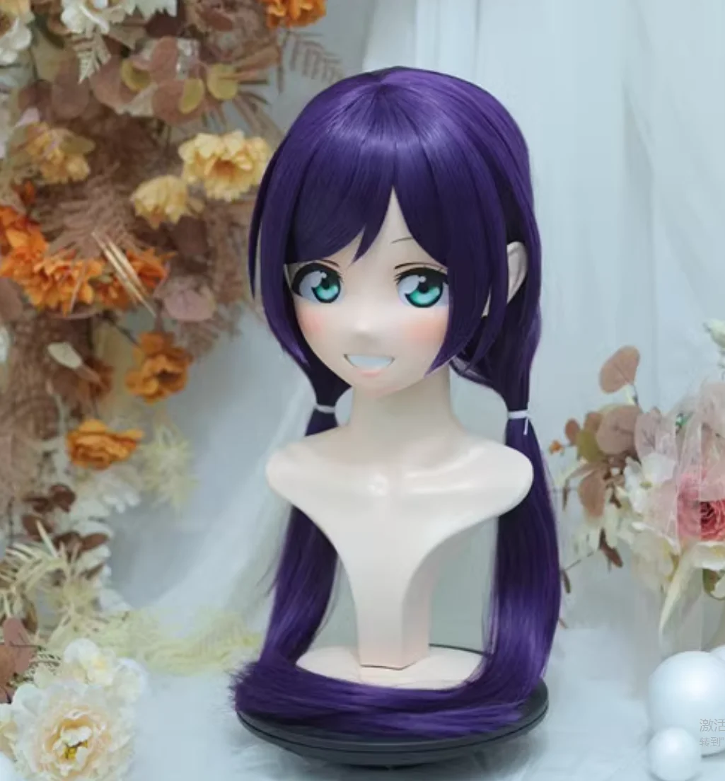 

(NFD313-62)Customize Full Head With Lock Pretty Female/Girl Japanese Animego Character Kig Cosplay Kigurumi Mask Crossdress Doll